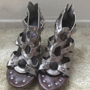 Dolce Vita Sandal Wedge Cork Heels | size 8